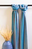 Natal Blue Woven Scarf