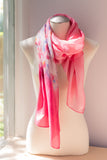 Berry Tie Dye Scarf