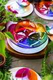 Rainbow Petal Dish