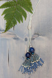 Lapis Chain and Tassel